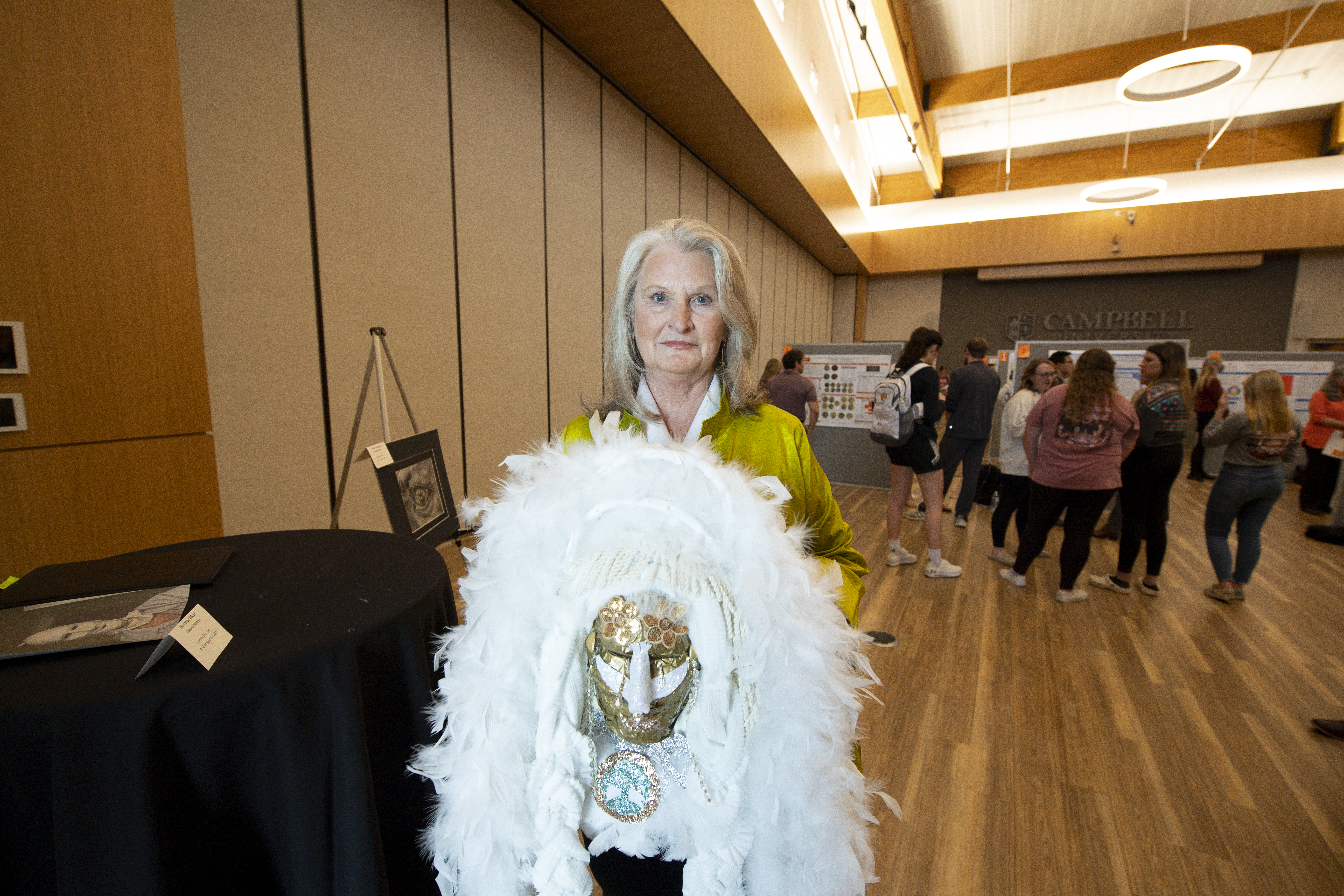 Artist showcases her work at the Symposium